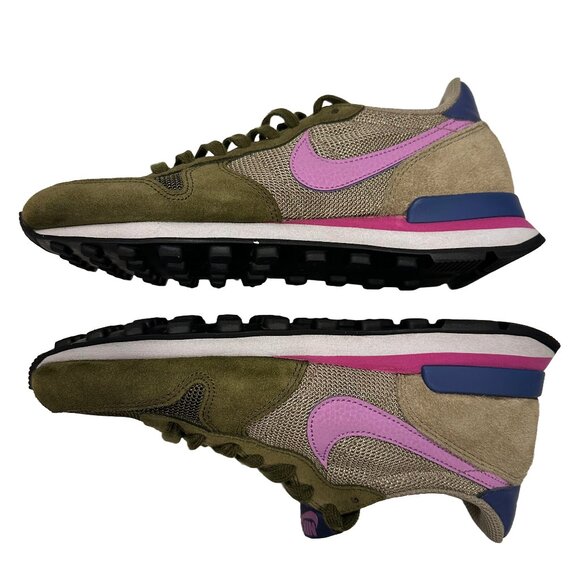 NIKE‎ Lunar Internationalist Casual Sneakers - EUC - Women's Size 6 - army green - Picture 5 of 12